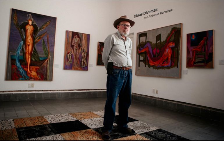 ANTONIO RAMÍREZ. El artista comparte una selección de su trabajo con la muestra “Obras diversas”. GGALLO