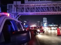 Los hechos ocurrieron sobre la avenida López Mateos al cruce con la avenida La Tijera. ESPECIAL /