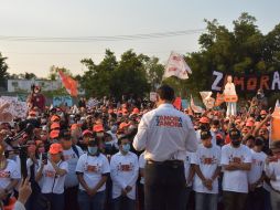 Salvador Zamora realiza cierre de campaña en Santa Fe