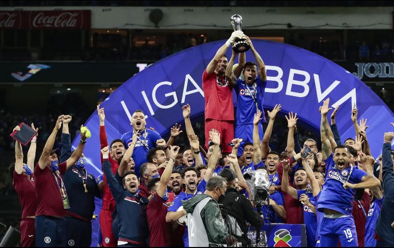 Con este triunfo en la Liga MX, Cruz Azul se coronó por novena ocasión. Xinhua
