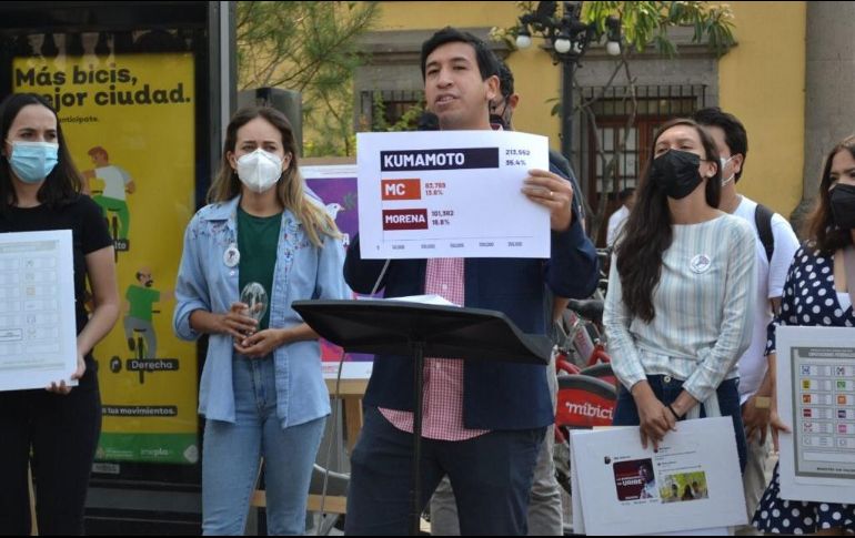 Kumamoto reiteró sus acusaciones respecto a que los emecistas siguen con la guerra sucia en su contra. ESPECIAL