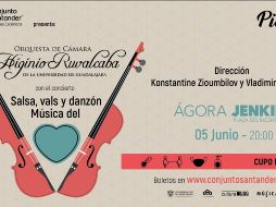 La cita es el próximo sábado 5 de junio (20:00 horas), en el Ágora Jenkins. ESPECIAL