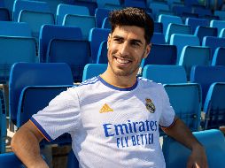 MARCO ASENSIO. Las camisetas están fabricadas con ''primegreen'', una serie de materiales reciclados de alto rendimiento. EFE / ESPECIAL