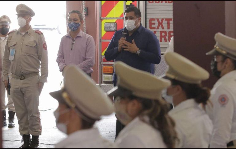 Para apoyar a la población, Guadalajara cuenta con un estado de fuerza de 432 elementos de protección civil. ESPECIAL