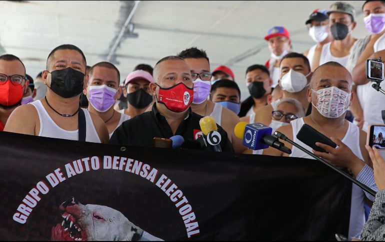 RSP. El partido político presentó su Grupo de autodefensa. SUN