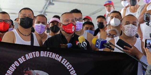 RSP presenta a "Mastines"; grupo de autodefensa electoral