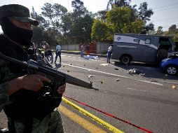 Guanajuato se mantuvo como la Entidad con más ejecuciones: 276, según la Federación. AFP/U. Ruiz