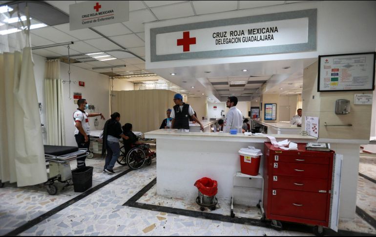 La Cruz Roja otorga 600 mil servicios prehospitalarios cada año. EL INFORMADOR/Archivo