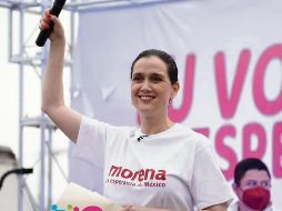 Marcela Michel, candidata de Morena al gobierno de Tlajomulco. ESPECIAL
