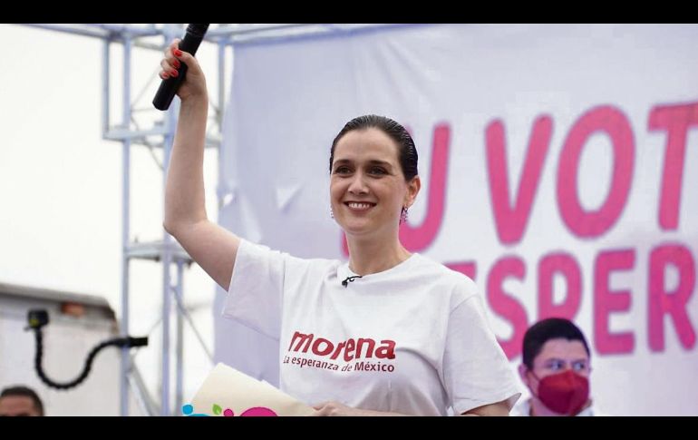 Marcela Michel, candidata de Morena al gobierno de Tlajomulco. ESPECIAL