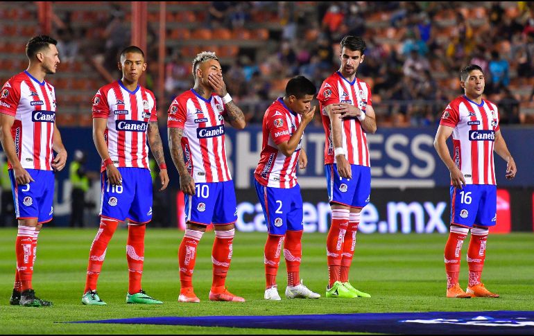 El Atlético de San Luis fue el último en la tabla del cociente, por lo que deberá cubrir el pago de la multa de los 120 millones de pesos. IMAGO7