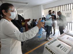 Todas las casillas serán sanitizadas el día de la elección. ESPECIAL / INE