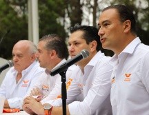 Candidatos a diputaciones federales Manuel Herrera, distrito 6; Mauro Garza, del distrito 8; Checo Barrera, distrito 13 y Horacio Fernández, distrito 10. ESPECIAL
