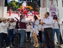 Al cierre llegaron más de dos mil militantes del PES a reforzar l aestructura de Uribe. Cortesía