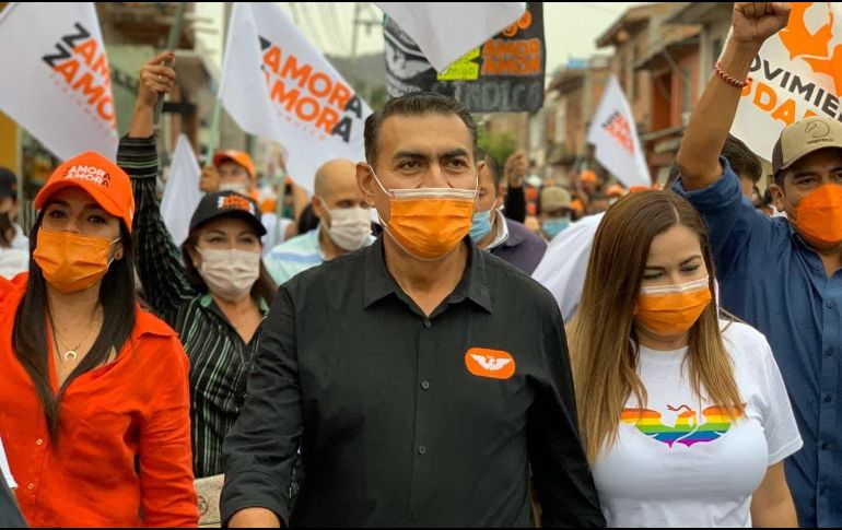 Zamora agradeció el apoyo recibido durante la campaña. TWITTER / @SalvadorZamoraZ