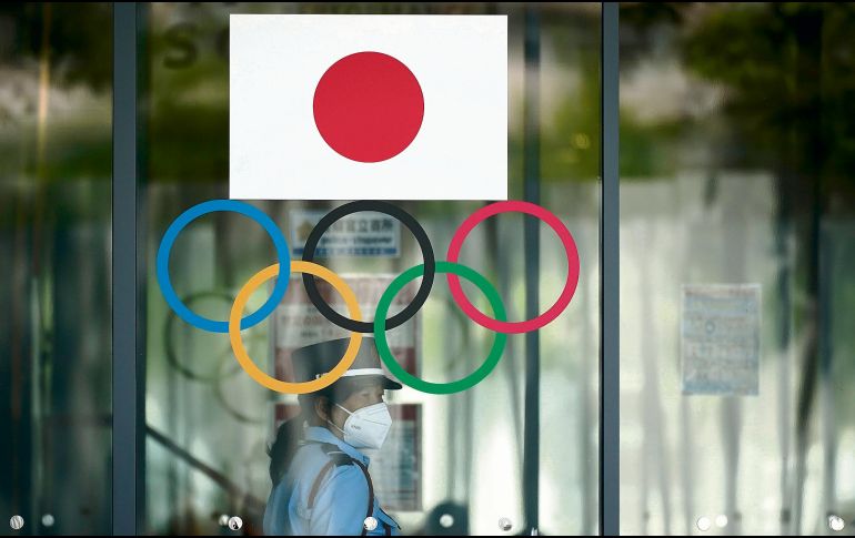 POLÉMICA. Los Juegos de Tokio han generado inconformidad entre los japoneses por el creciente número de contagios de coronavirus. EFE