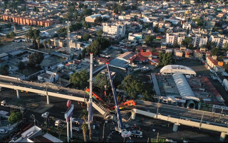 El accidente del Metro de la CDMX dejó 26 personas muertas. AFP / ARCHIVO