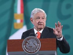 A principios de mayo, el Presidente Andrés Manuel López Obrador emitió una nota diplomática para expresar su extrañamiento por el apoyo financiero a Mexicanos contra la Corrupción. EFE/S. Gutiérrez