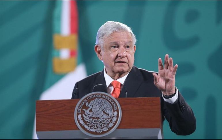 A principios de mayo, el Presidente Andrés Manuel López Obrador emitió una nota diplomática para expresar su extrañamiento por el apoyo financiero a Mexicanos contra la Corrupción. EFE/S. Gutiérrez