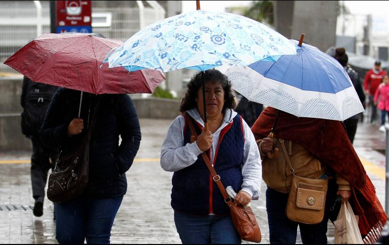 Se espera cielo nublado con chubascos y lluvias puntuales fuertes acompañadas de actividad eléctrica y posible caída de granizo en algunas regiones de Jalisco. EL INFORMADOR / ARCHIVO