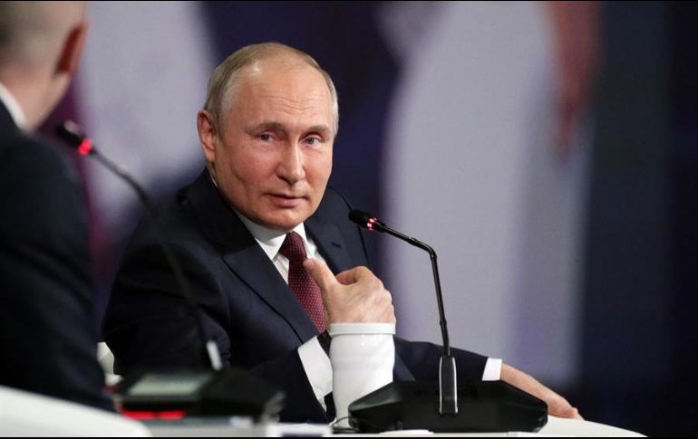 Putin mencionó que entre los temas a tratar en la cumbre están la solución de problemas ambientales, la seguridad estratégica y las crisis regionales. EFE/V. Smirnov