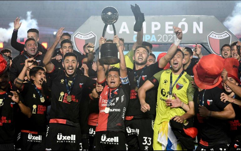 Colón, que en 2019 perdió la final de la Copa Sudamericana ante el Independiente del Valle ecuatoriano, tuvo su gran revancha. AP / A. Larrovere