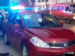 Los sujetos fueron aprehendidos en el cruce de Río Nilo y avenida San Rafael y posteriormente entregados a la Fiscalía. ESPECIAL