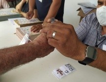 Respecto a los protocolos sanitarios por la pandemia de COVID-19, resaltó que en 8 de cada 10 de las casillas se hizo un proceso de desinfección. EL INFORMADOR