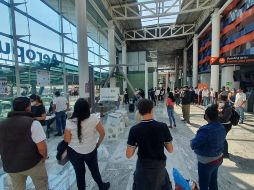 En la casilla especial que se instaló en el Aeropuerto de Guadalajara hubo mil boletas. EL INFORMADOR / A. Ramírez