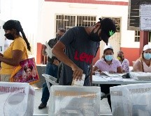 Detallan que 96% de las casillas de las elecciones 2021 cerraron a tiempo sin ningún tipo de incidencia. XINHUA/F. García