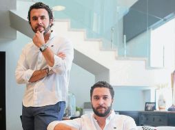 APUESTA. Los hermanos Carlos y Diego Pérez reinventaron su proyecto para que su empresa no dejara de operar. GGALLO
