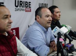 Sobre su ausencia a la rueda de prensa de la dirigente estatal, Yeidckol Polevnsky, Uribe explicó que “significa que no voy a perder mi tiempo