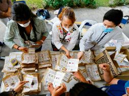VOTACIÓN. Los mexicanos expresaron su voluntad en las urnas. EFE