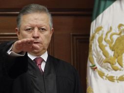 Zaldívar reconoció que la ampliación de su mandato ha generado un ambiente de desconfianza. EFE / ARCHIVO