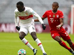 Tras su buena temporada en la Bundesliga, el extremo de 22 años (I) ha incrementado su valor en el mercado, estimado actualmente en unos 25 MDE, lo que le convierte en el jugador más caro del Stuttgart. AP / ARCHIVO