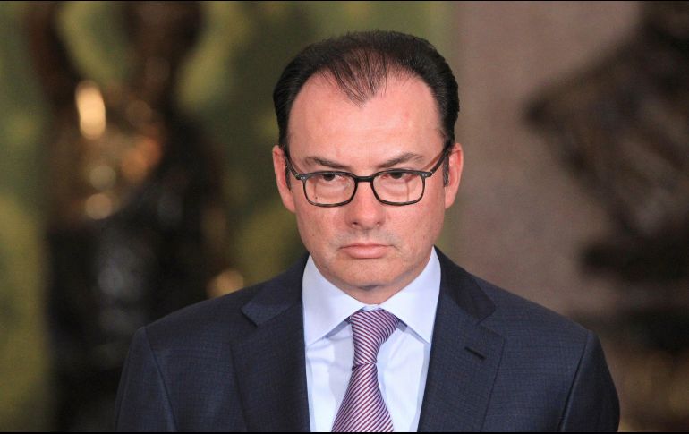 Luis Videgaray agregó que en el oficio que le entregaron, la SFP reconoce que no se generó ningún daño o perjuicio económico. EFE/ARCHIVO