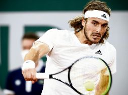 CANDIDATO. El griego demostró que es uno de los favoritos para llevarse el torneo parisino. EFE