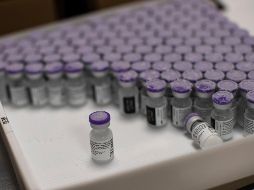 El macrocentro permitió la vacunación de 12 mil 220 personas de las 26 mil 128 vacunas contra COVID-19 que se aplicaron este día. AP