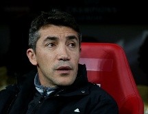 Bruno Lage, campeón de la liga lusa con el Benfica en 2019 en su primera temporada, dejó el equipo lisboeta después de no lograr revalidar el título un año después. AFP / ARCHIVO