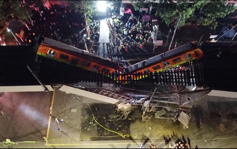 Hace un mes ocurrió el accidente en la Línea 12 del Metro de la CDMX que dejó 26 personas muertas. EFE / ARCHIVO