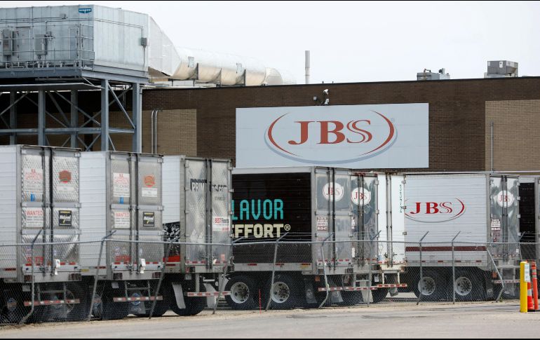 JBS es responsable de un 20 % de la producción de carne de vacuno y cerdo en Estados Unidos. AFP