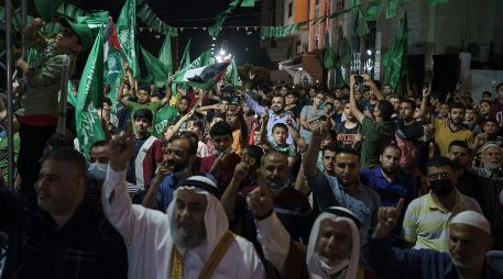 Las autoridades palestinas convocaron un paro y una marcha para denunciar la muerte de los tres hombres en Yenín. AP/F. Dana