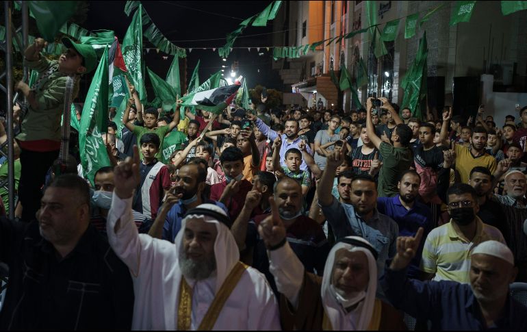 Las autoridades palestinas convocaron un paro y una marcha para denunciar la muerte de los tres hombres en Yenín. AP/F. Dana