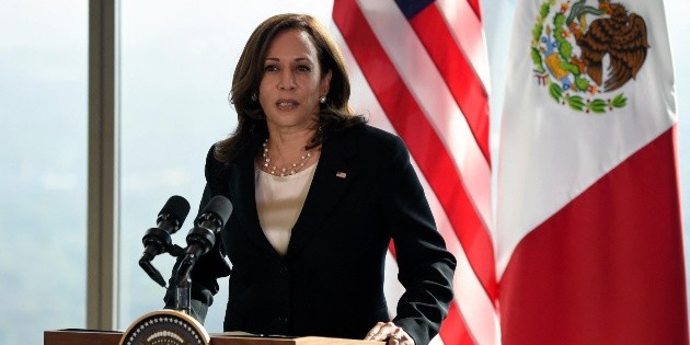 Kamala Harris pidi&oacute; a AMLO que deje trabajar a las ONG y la prensa