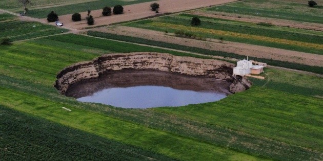 Socav&oacute;n en Puebla a&uacute;n no para de crecer