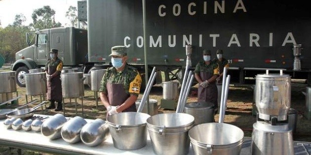 Despliega la Sedena una cocina comunitaria para Jalisco en previsi&oacute;n a desastres naturales