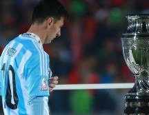 Messi todavía no ha podido ganar la copa y se le están acabando las opciones para evitar sumarse a la lista. GETTY IMAGES