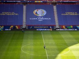 Tite buscará prolongar la marcha triunfal de la ''Seleçao'' que, con siete victorias en los últimos siete partidos, busca conquistar su décima Copa América para acercarse a las 15 de Uruguay y a las 14 de Argentina.  EFE / J. Alves