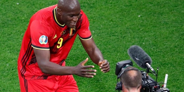 &iexcl;Gran gesto! Lukaku dedica emotivas palabras a Eriksen durante festejo de gol