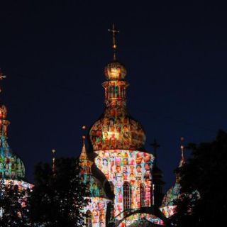 Fotogalería: Catedral de Kiev es escenario del Festival de Primavera francés